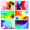 Better Office Products All Occasion Greeting Cards & Envs, 4in x 6in 6 Exclusive Ink Abstract Designs, Blank Inside, 100PK 64572 - alternate 1